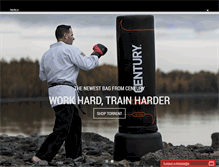 Tablet Screenshot of centurymartialarts.com